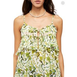 Free People Take Me With You Mini Dress. S